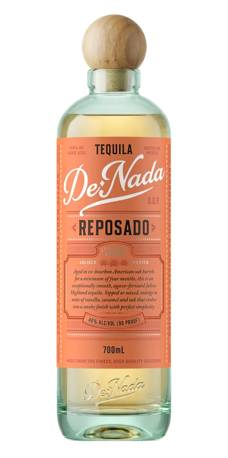 De Nada Reposado bottle